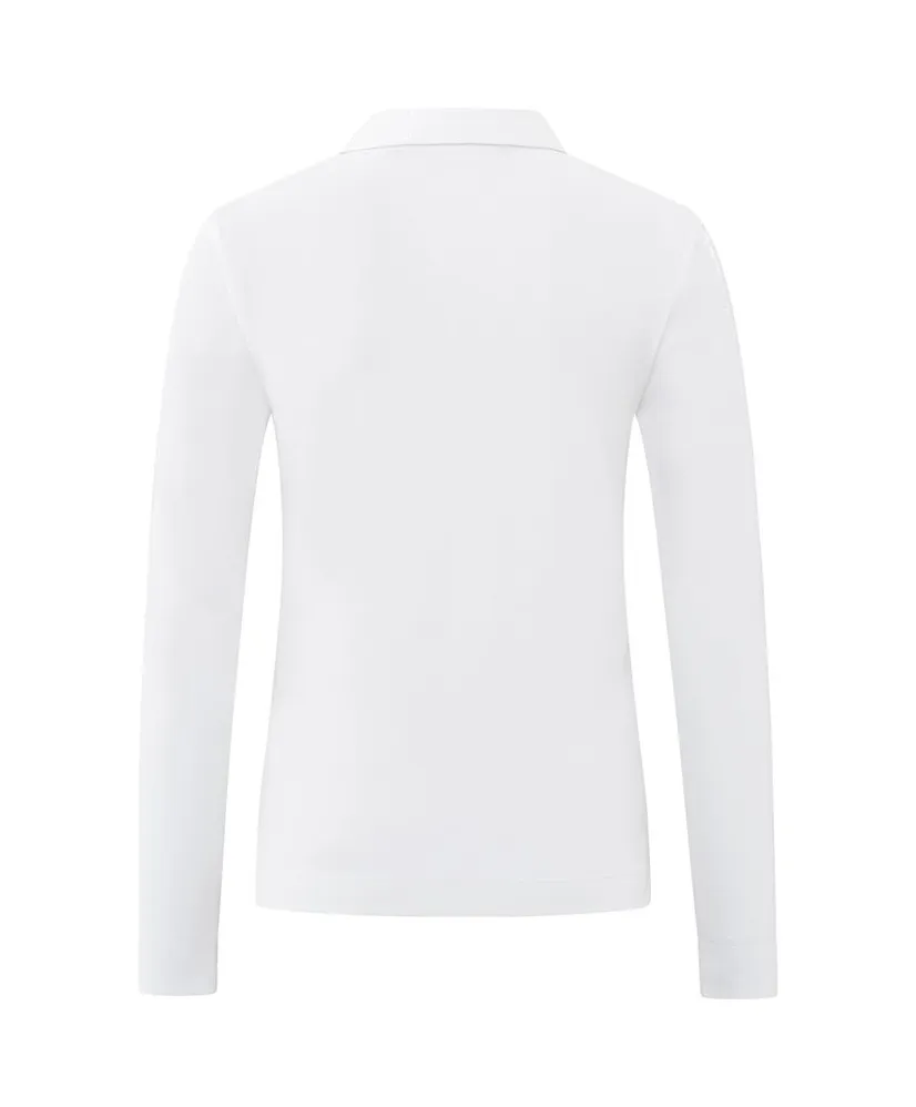 YAYA Polo T-shirt Fine Rib Jersey