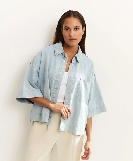 YAYA Spijkerjack Oversized Fit