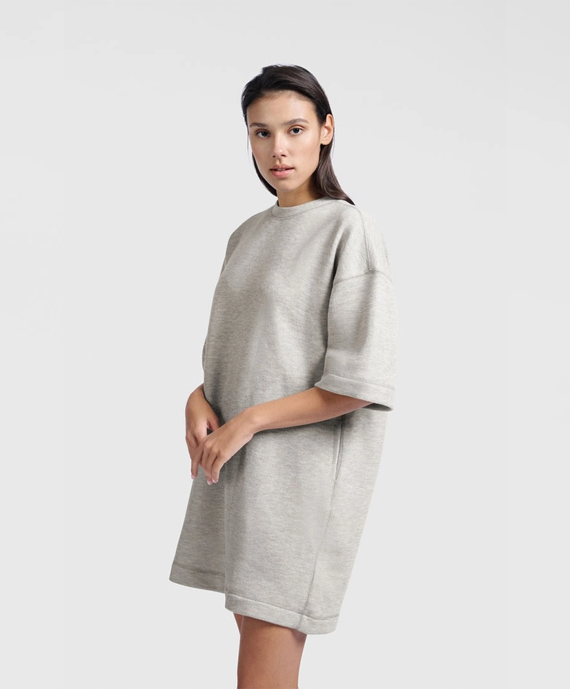 YAYA Sweater Jurk Melange
