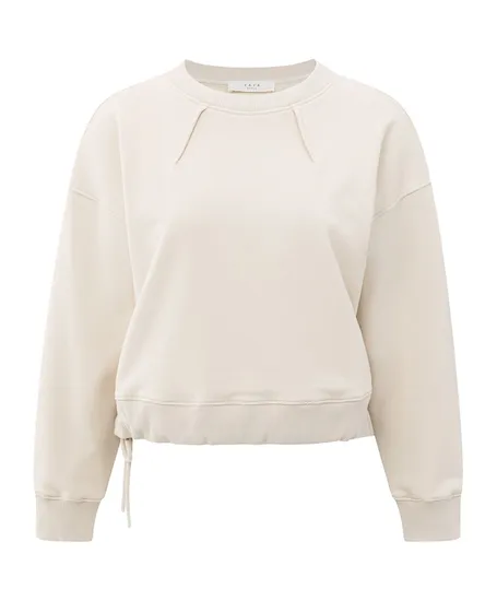 YAYA Sweater Pleat Detail