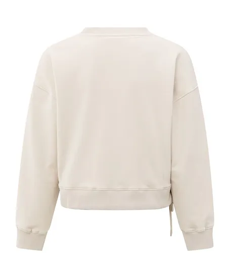 YAYA Sweater Pleat Detail