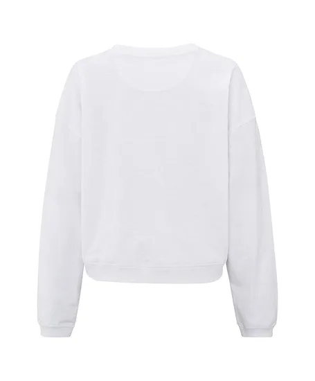 YAYA Sweatshirt Slub Effect
