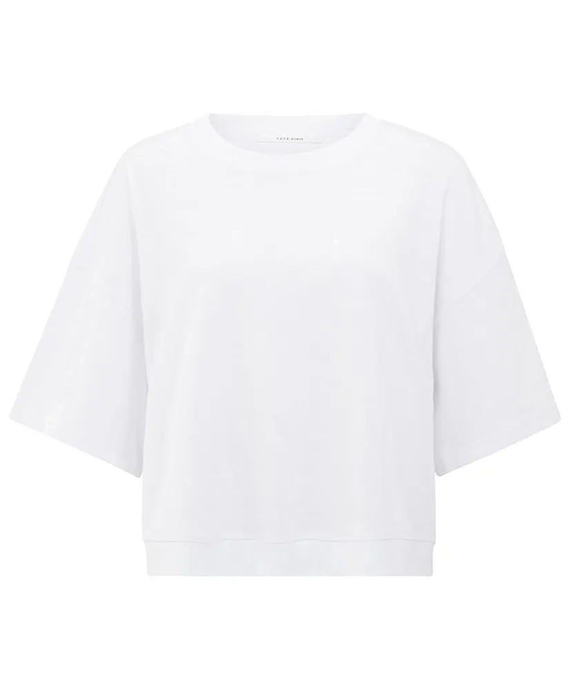 YAYA Sweatshirt Slub Texture