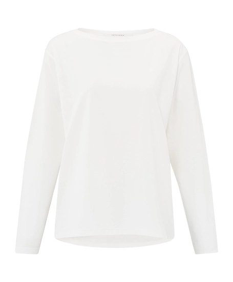 YAYA T-shirt Effen Boothals