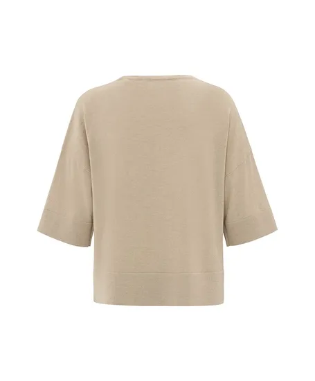 YAYA T-shirt Fine Knitted Oversized