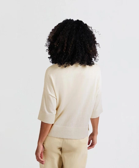 YAYA T-shirt Fine Knitted Oversized