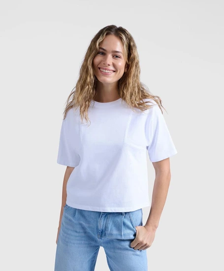 YAYA T-shirt Heavy Seam Detail