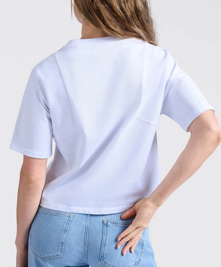 YAYA T-shirt Heavy Seam Detail