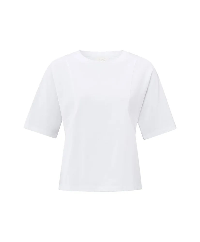 YAYA T-shirt Heavy Seam Detail