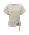 YAYA T-shirt Knotted Detail