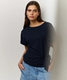 YAYA T-shirt Knotted Detail