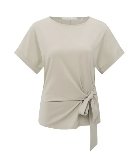 YAYA T-shirt Knotted Detail