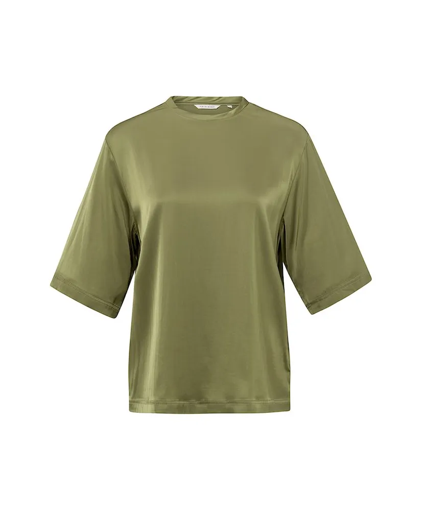 YAYA T-shirt Oversized Satin
