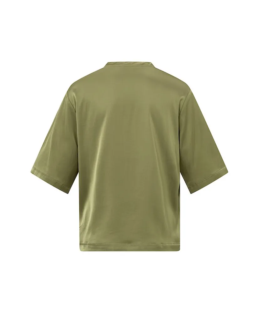 YAYA T-shirt Oversized Satin