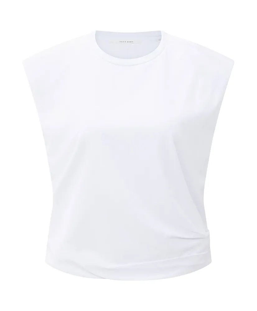 YAYA T-shirt Padded Shoulders