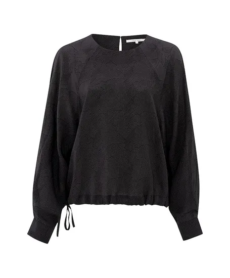 YAYA Top Printed Raglan