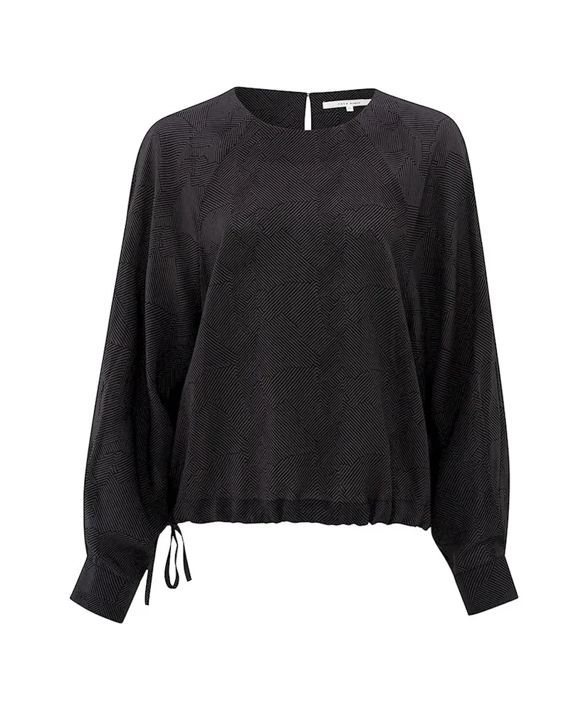 YAYA Top Printed Raglan