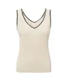 YAYA Top Rib Strik Detail