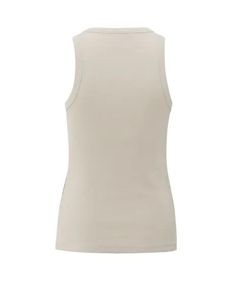 YAYA Top Ribbed Frontprint