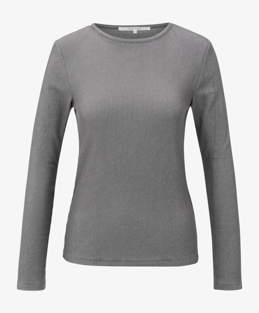 YAYA Top Ribbed
