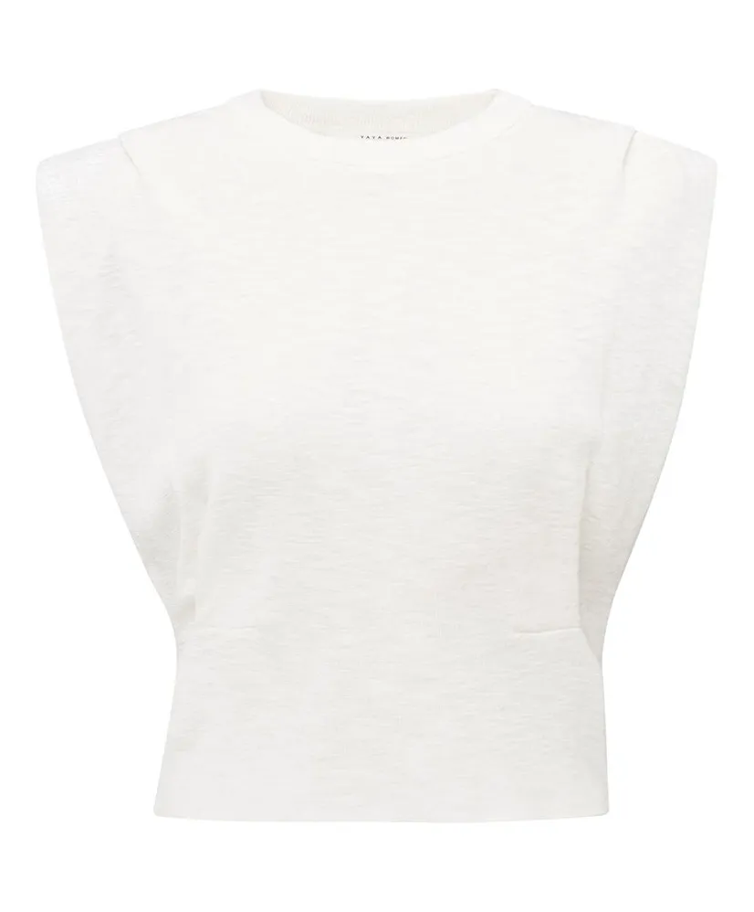 YAYA Top Shoulder Details