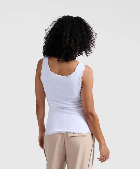 YAYA Top Singlet Frilled Seams