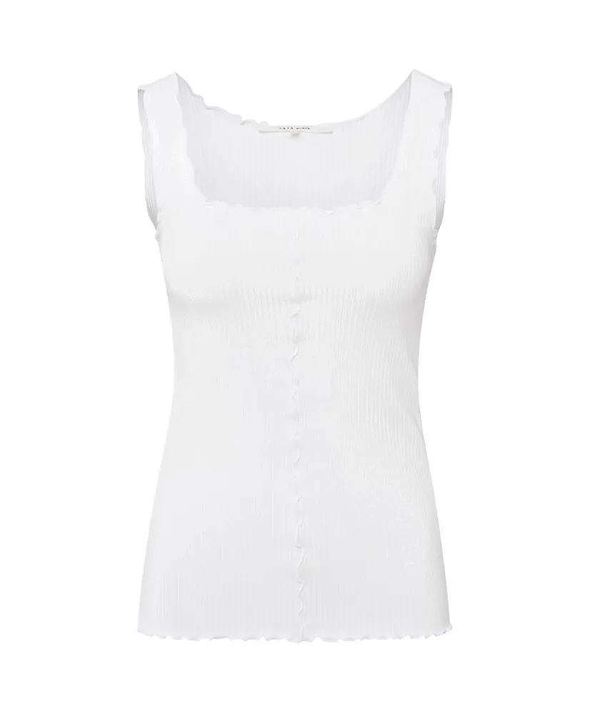YAYA Top Singlet Frilled Seams
