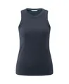 YAYA Top Singlet Rib Metallic