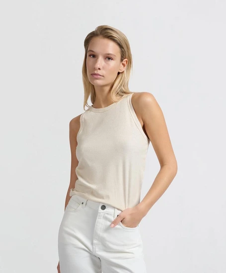 YAYA Top Singlet Rib