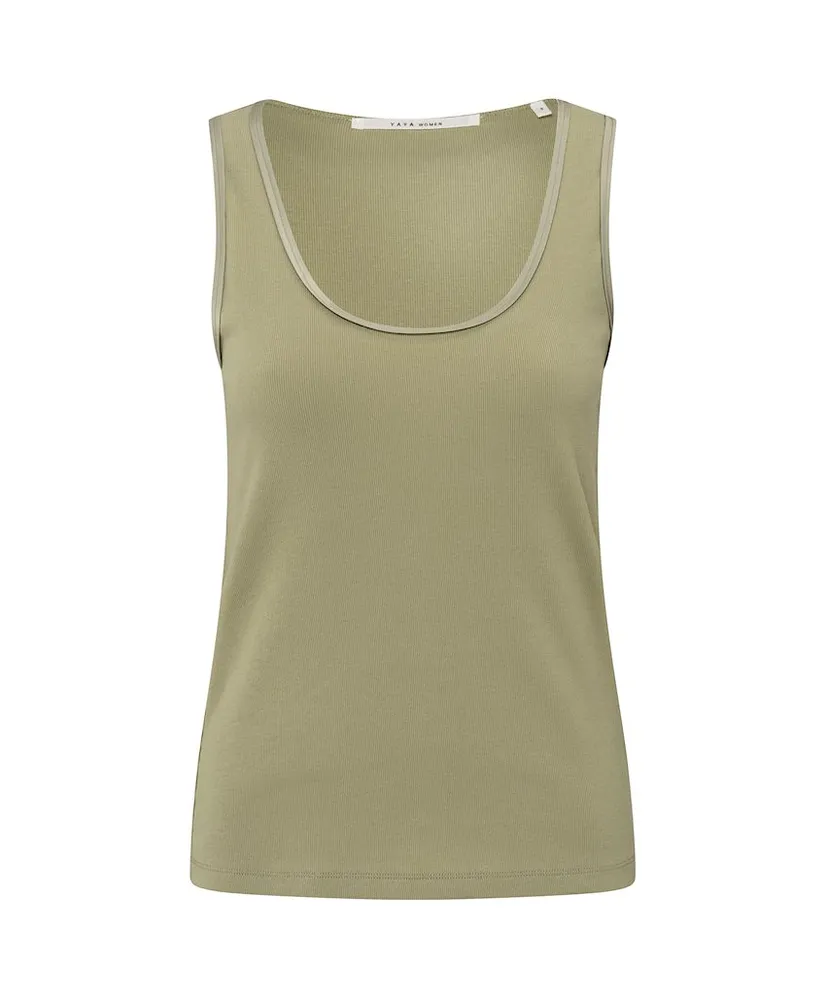 YAYA Top Singlet Rib