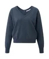 YAYA Trui Double V-neck