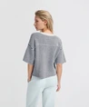 YAYA Trui Fluffy Stripe