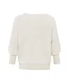 YAYA Trui Jacquard Boatneck