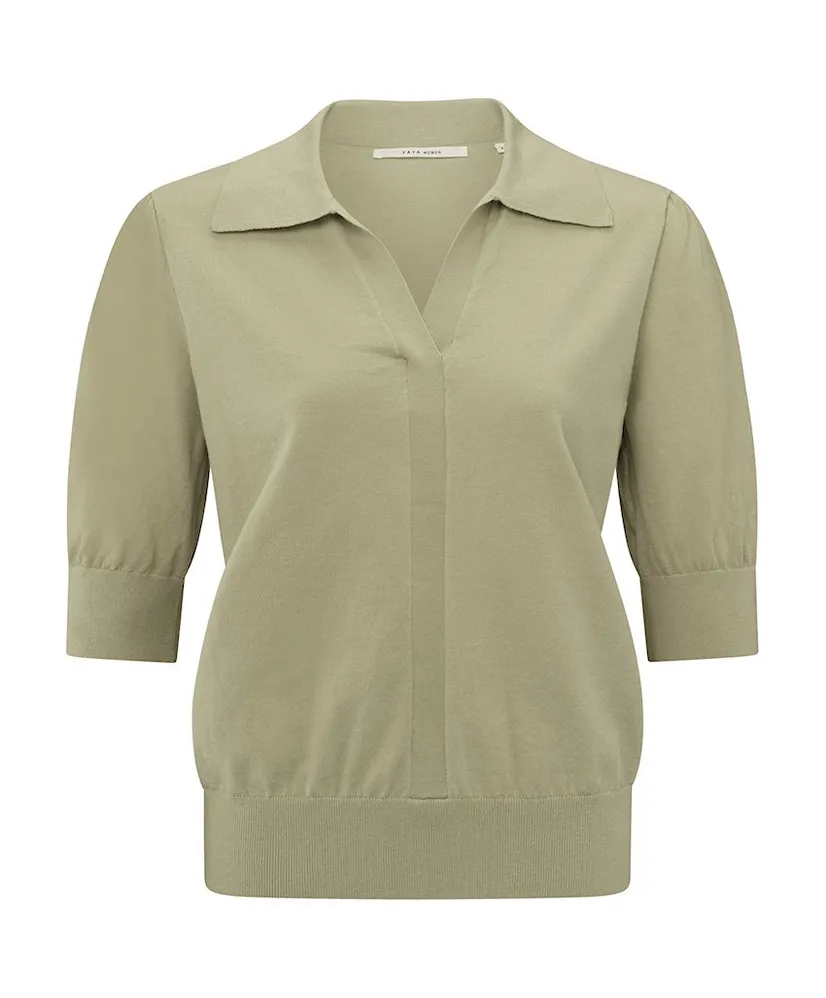 YAYA Trui Knitted Polo