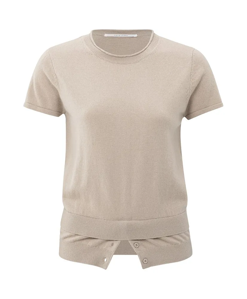 YAYA Trui Knitted Split