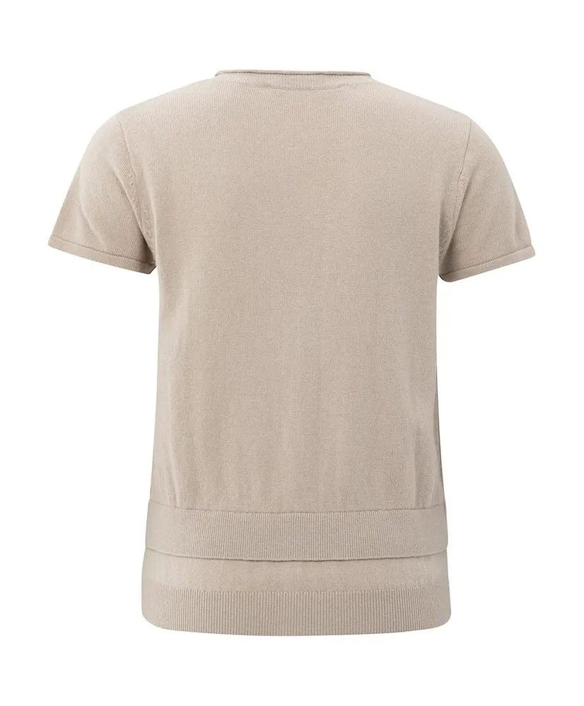 YAYA Trui Knitted Split