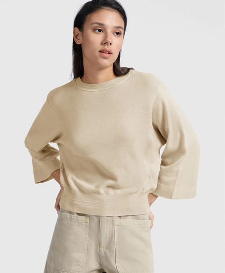 YAYA Trui Mixed Textures