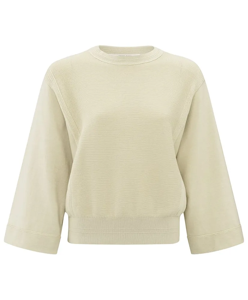 YAYA Trui Mixed Textures