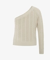 YAYA Trui One Shoulder Cable