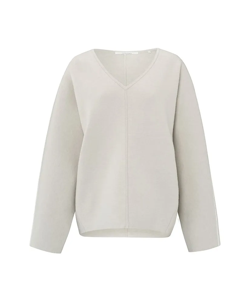 YAYA Trui Oversized V-neck