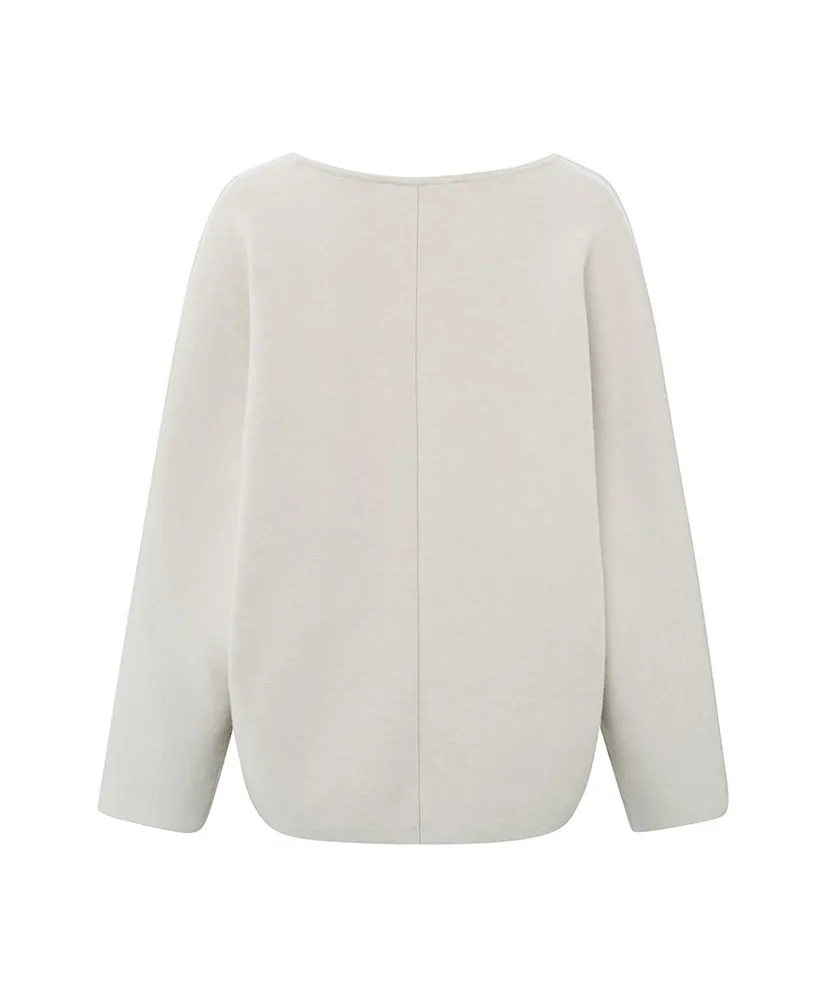 YAYA Trui Oversized V-neck