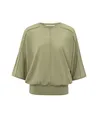 YAYA Trui Transparent Batwing