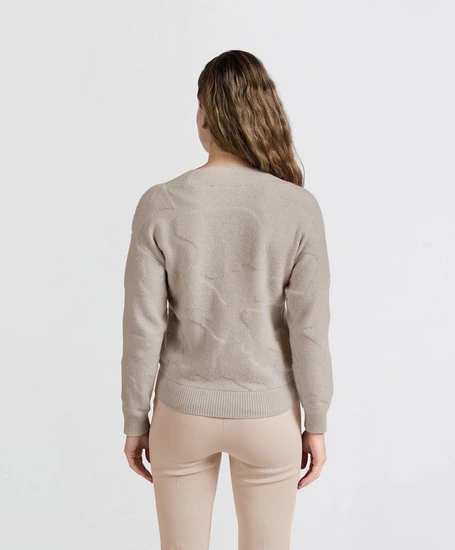 YAYA Trui V-neck Texture