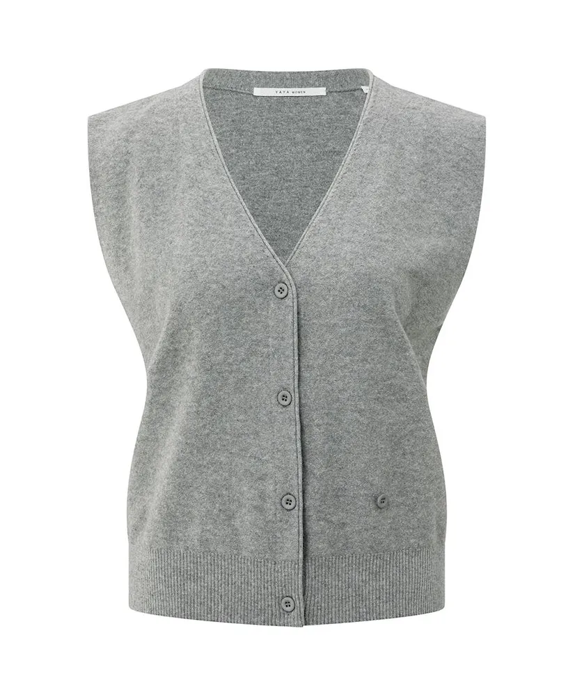 YAYA Vest A-symmetric