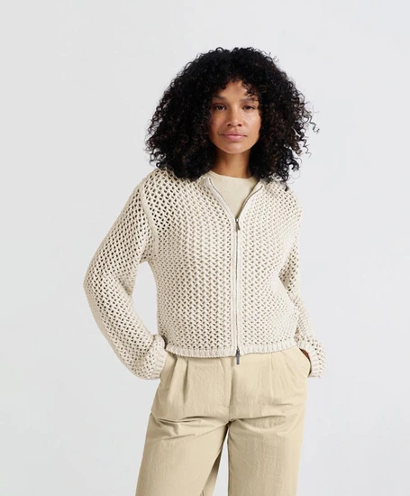 YAYA Vest Mesh Stitch