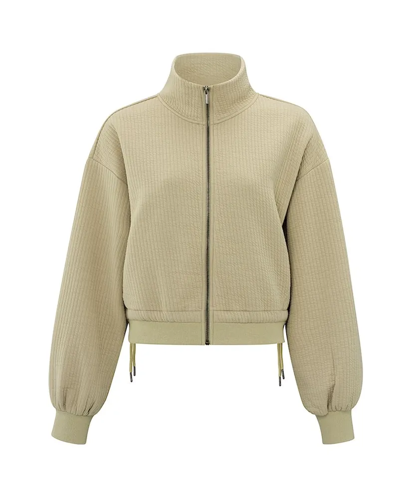 YAYA Vest Ribbed Jersey