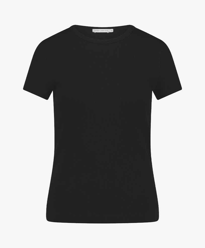 YBLS T-shirt Rib Effen